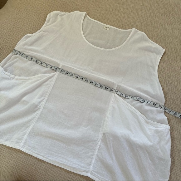 Frockk 100% Cotton Tunic Top One Size - Picture 7 of 8